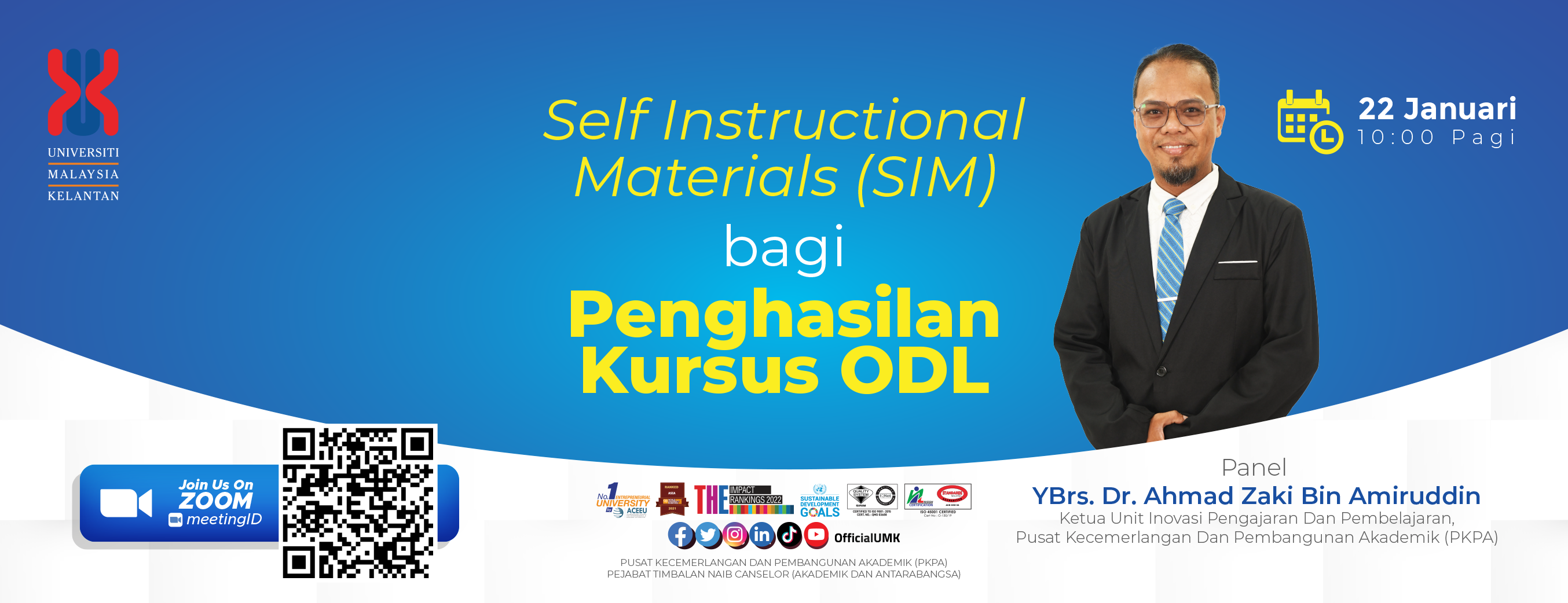 SELF INSTRUCTIONAL MATERIALS (SIM) BAGI PENGHASILAN KURSUS ODL UNIVERSITI MALAYSIA KELANTAN